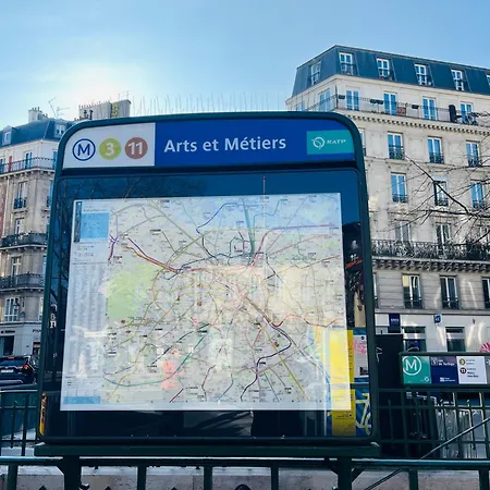 Arts Et Metiers アパート *